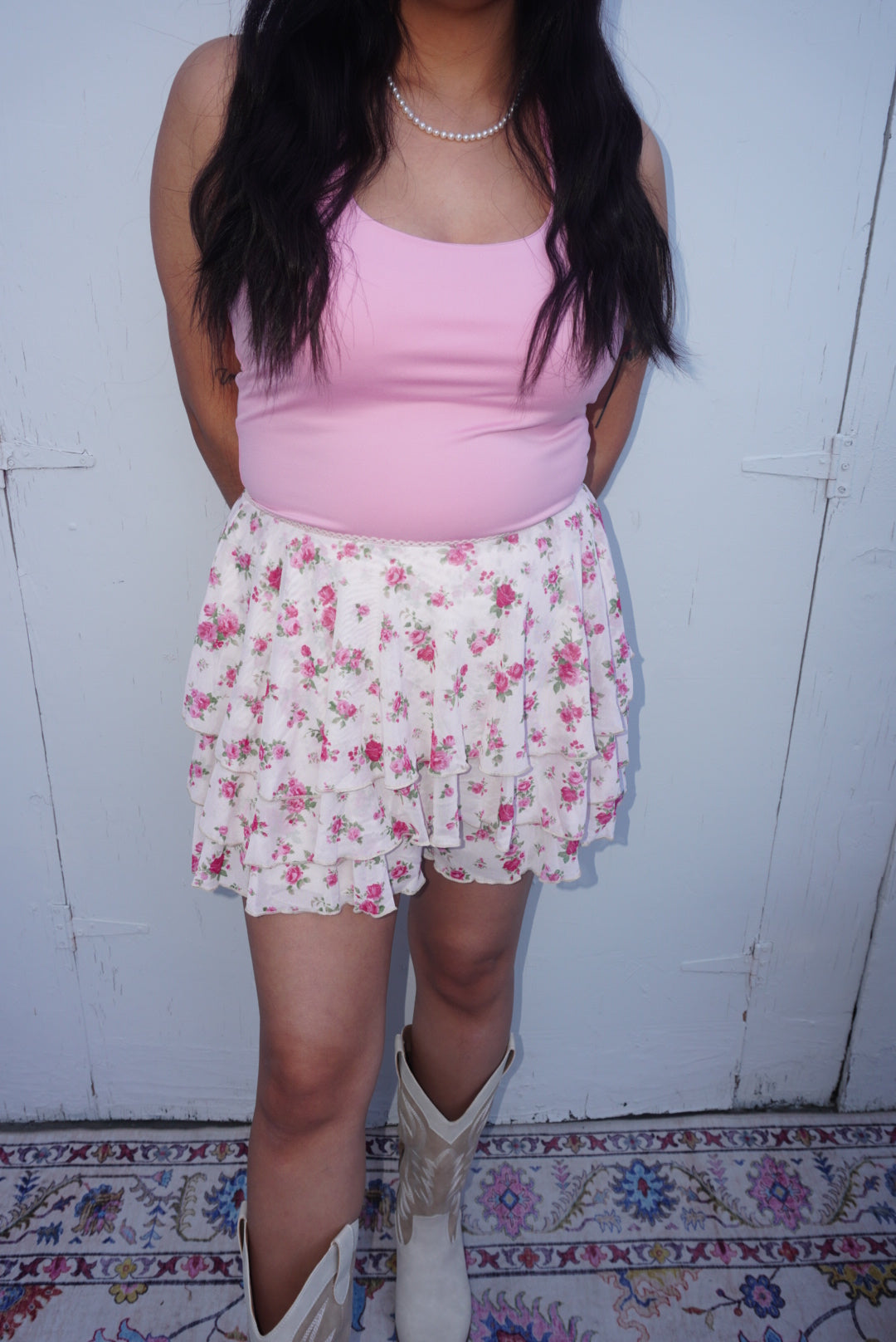 Rosy skort