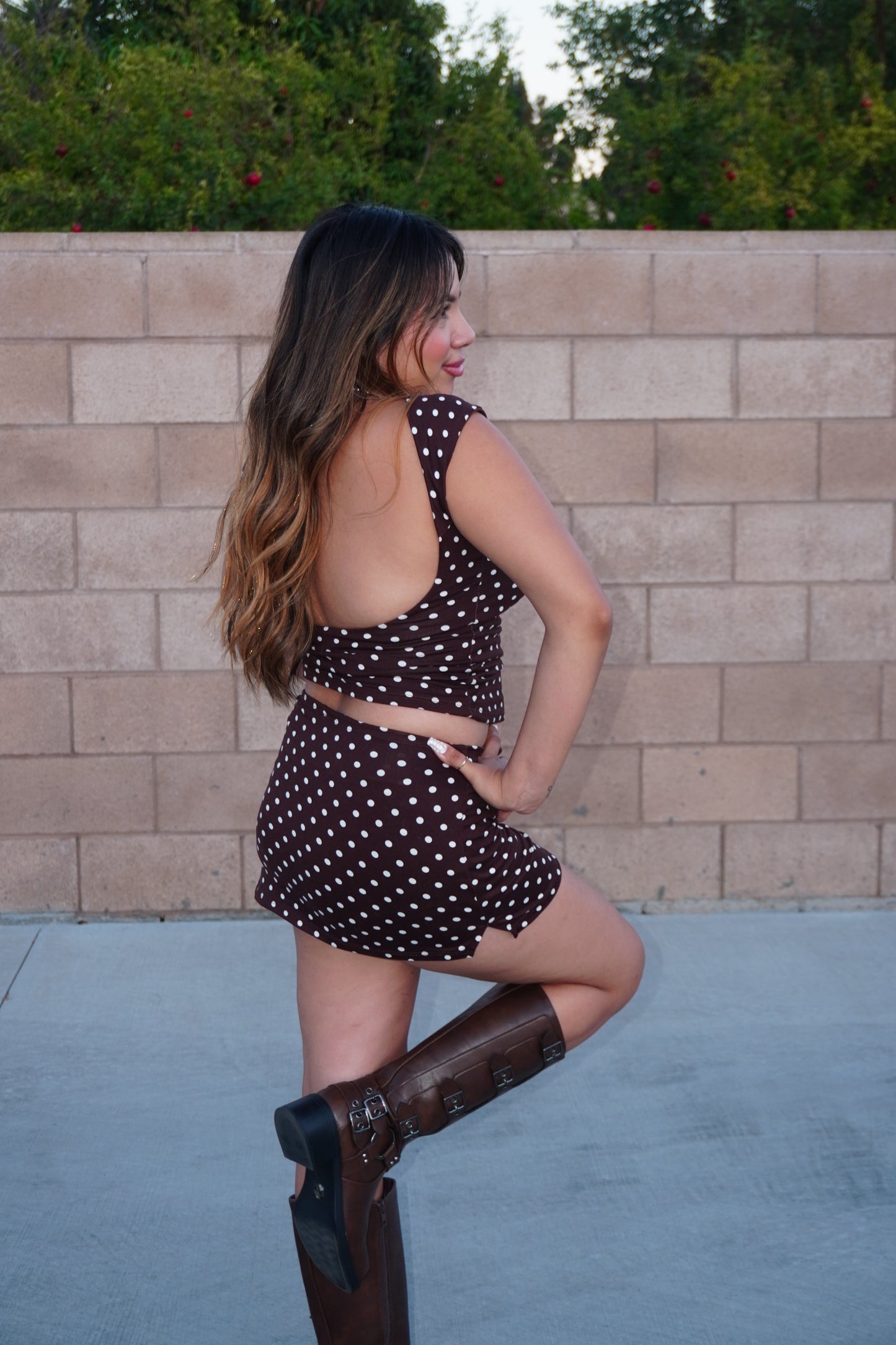Coffee 'n' Cream Top (top only)