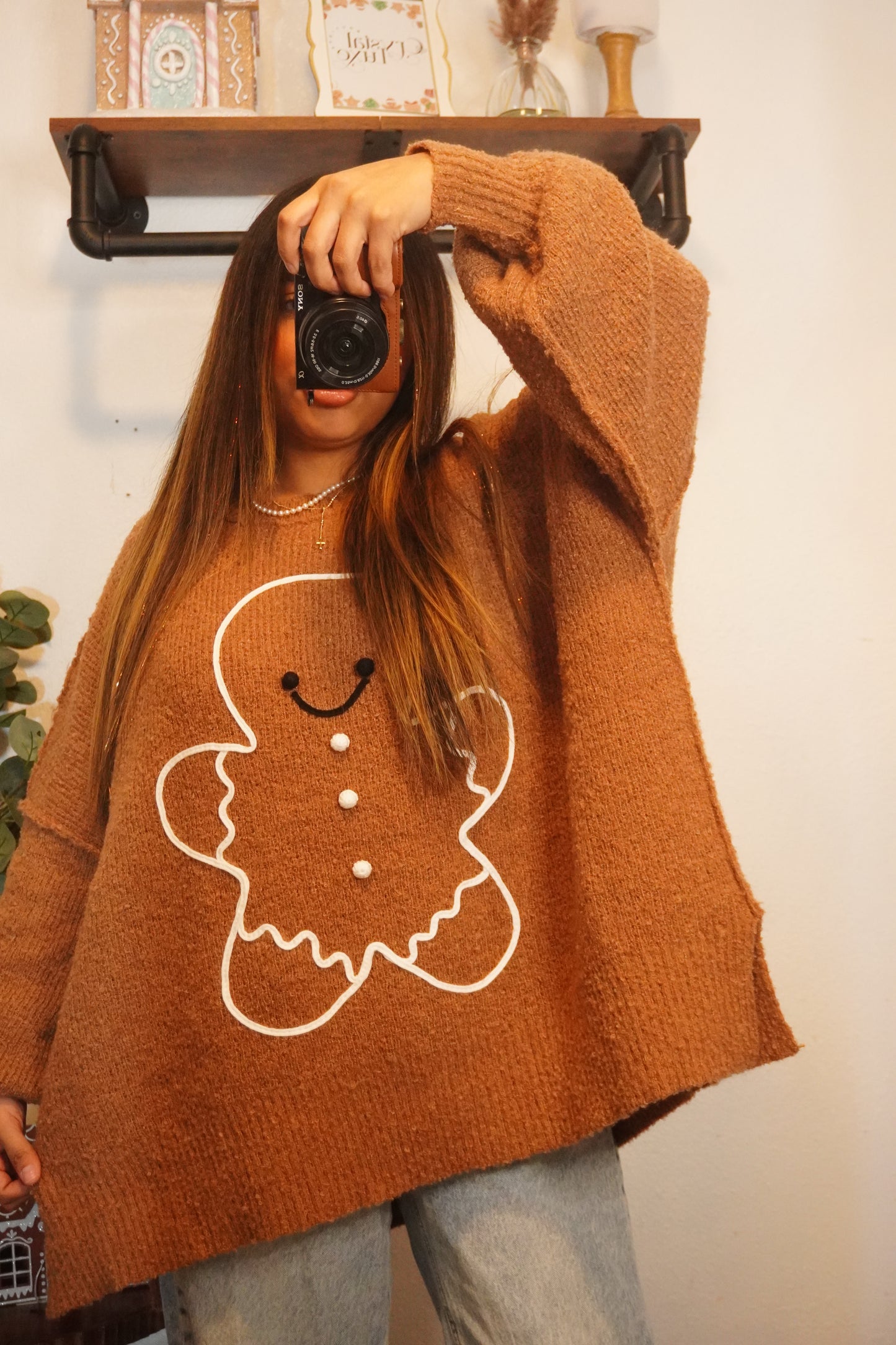 Gingerbread Cozy Knit