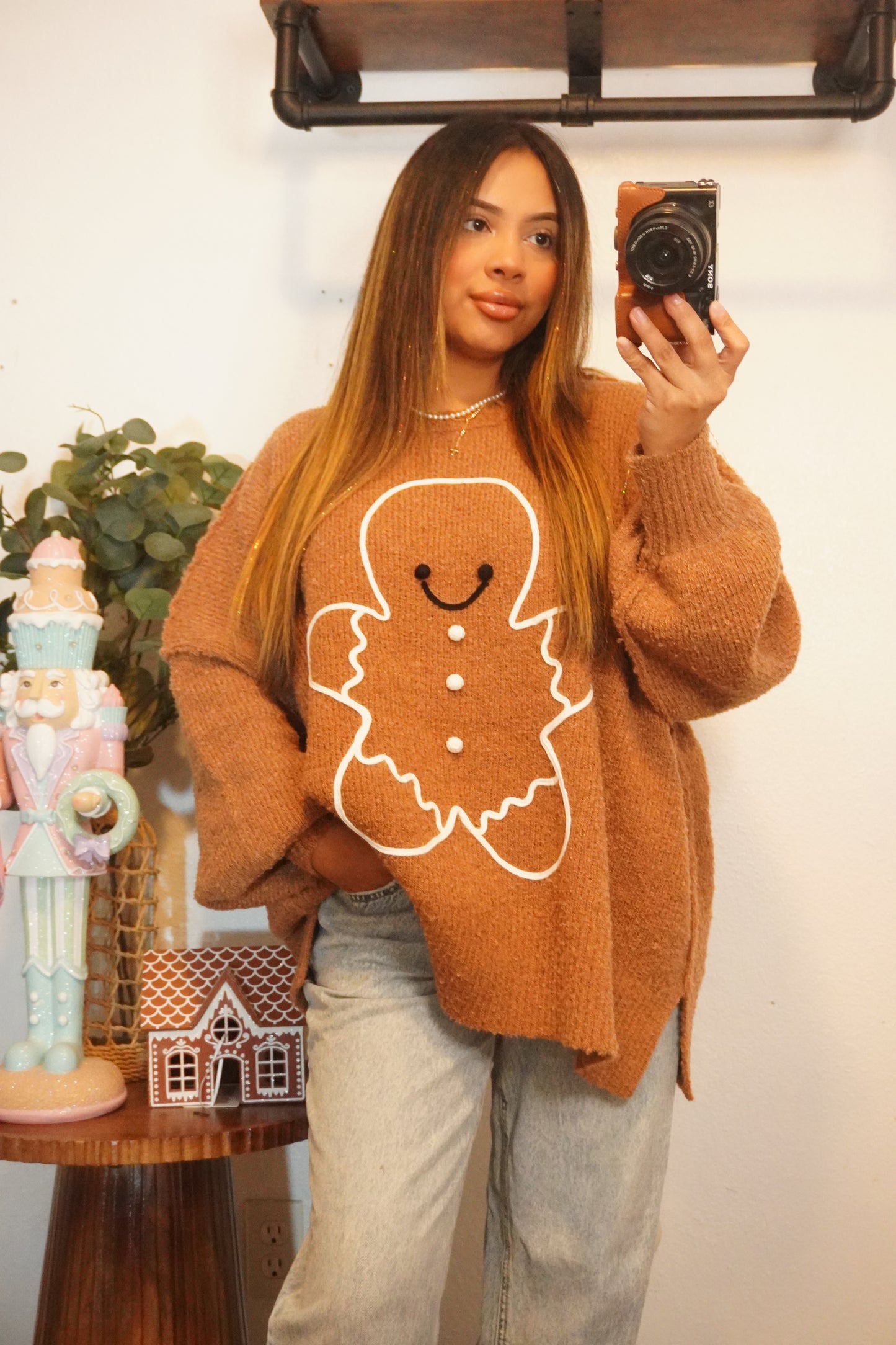 Gingerbread Cozy Knit
