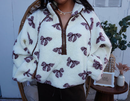 Carla Cozy Bow sweater