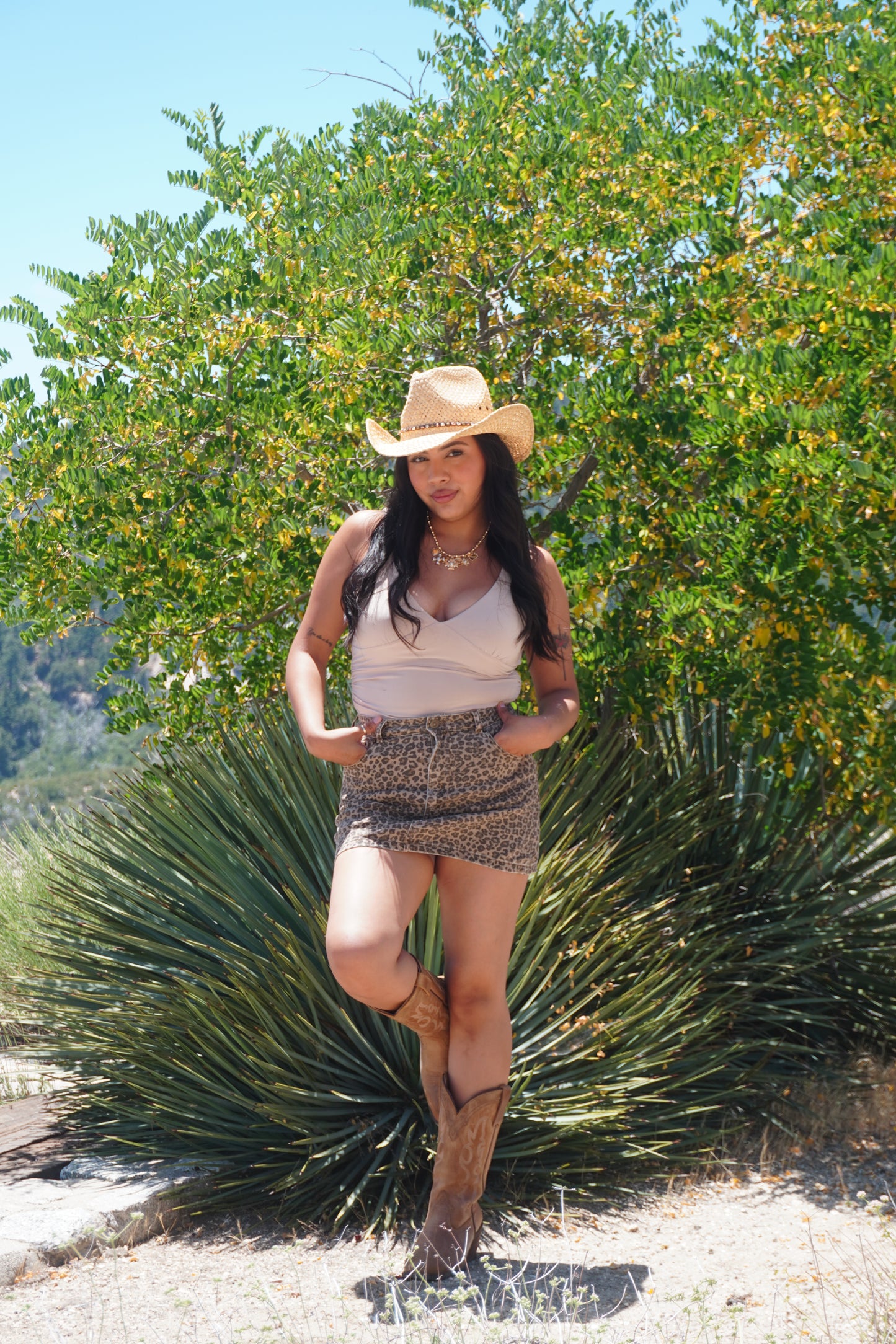 Wild West Mini Skirt