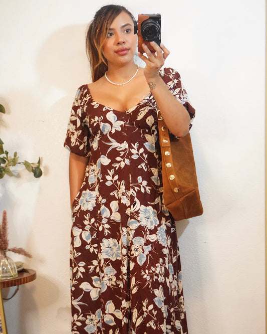 Alma Puff Sleeve Dress