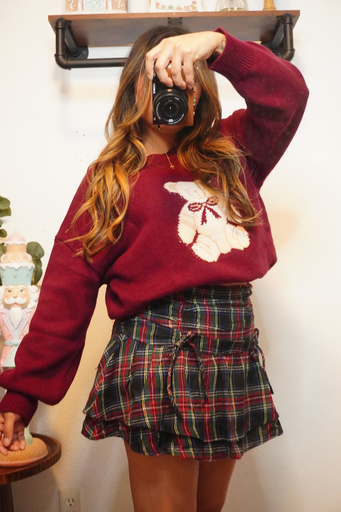 Evergreen Plaid Skirt