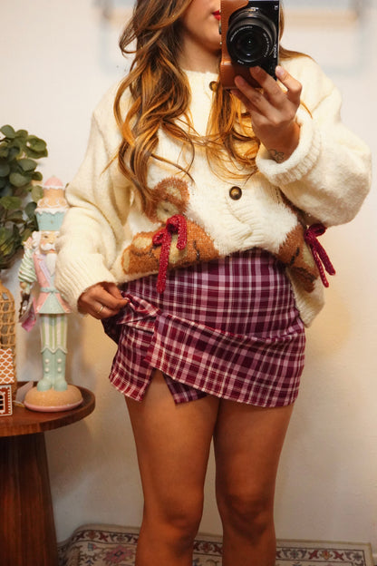 Plaid & Pretty Mini Skirt