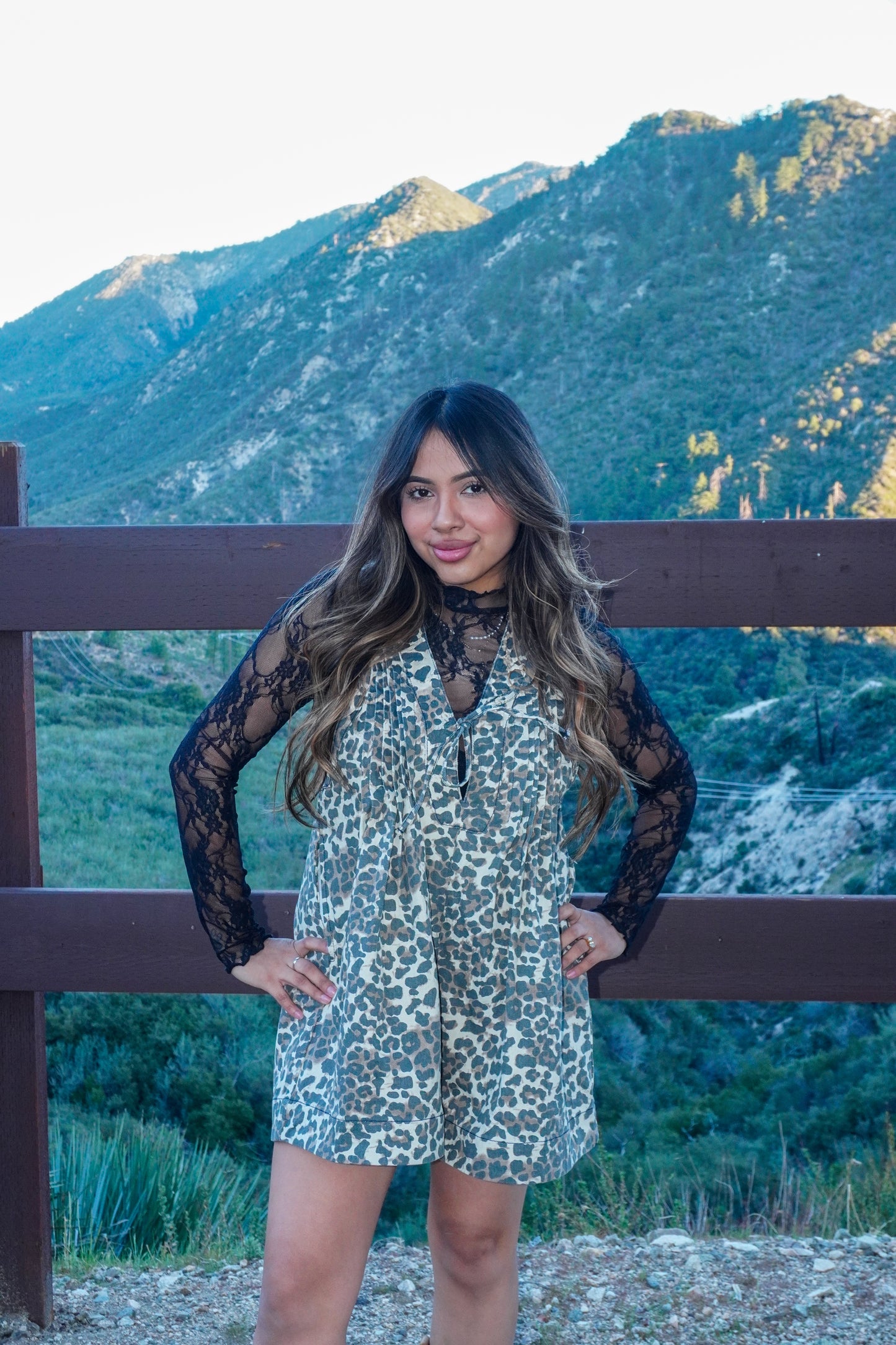 Leopard Luxe Romper